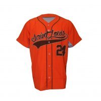 Phenom Full Button Short Sleeve Jersey - Mens Phenom Full Button Short Sleeve Jersey - Mens